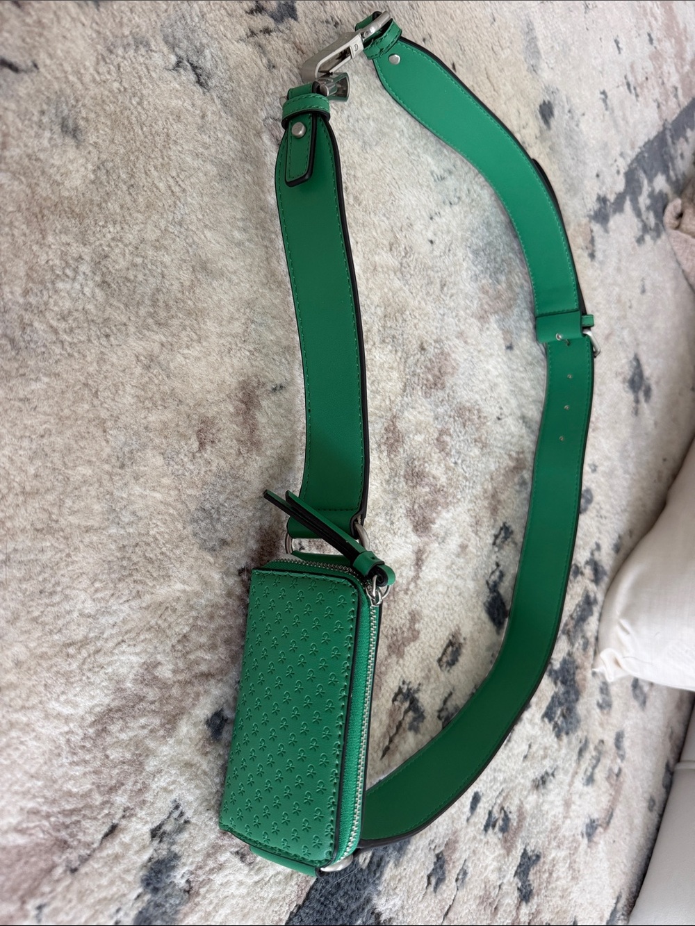 Calvin Klein Green Mini Crossbody Belt Bag